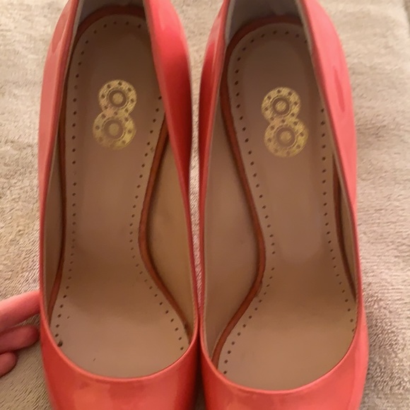 Pink Patent Leather Open Toe Pumps - Vero Cuoio - Picture 7 of 7